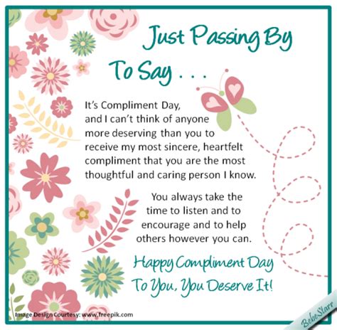 most thoughtful and caring free compliment day ecards greeting cards 123 greetings