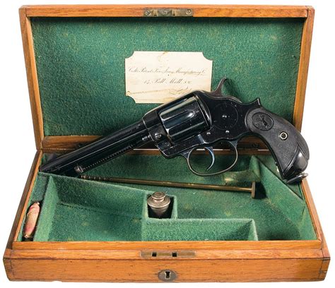 Excellent Colt Model 1878 Double Action Revolver With Pall Mall Address