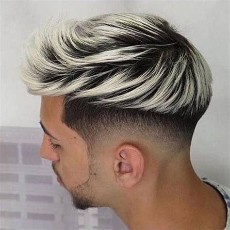 Bleached Hair For Men Blonde Platinum And Dyed Hairstyles 2021 Guide