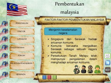 Video ini melibatkan 2 daripada 9 tokoh yang terlibat dalam pembentukan malaysia iaitu:1. Pembentukan Malaysia Sejarah Tahun 6