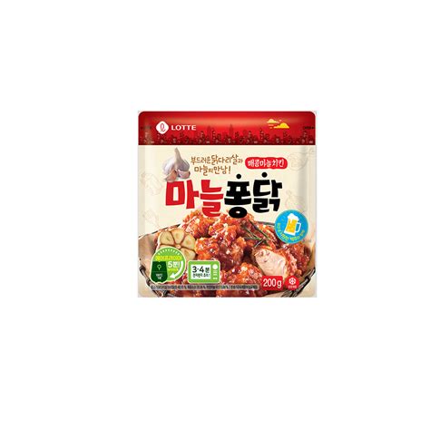 Lotte Foods La Cuisine Korean Fried Chicken Series Instant Food