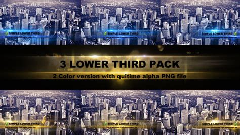 Download and use free motion graphics templates in your next video editing project with no attribution or sign up required. VIDEOHIVE LOWER THIRD PACK - MOTION GRAPHICS FREE DOWNLOAD ...