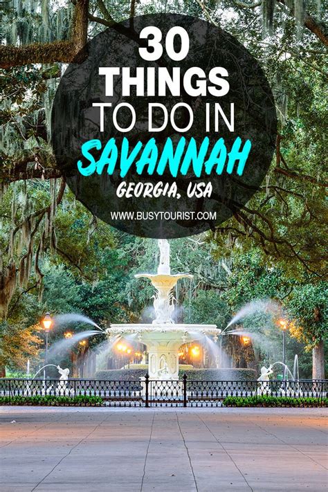 30 Best And Fun Things To Do In Savannah Georgia Things To Do Fun