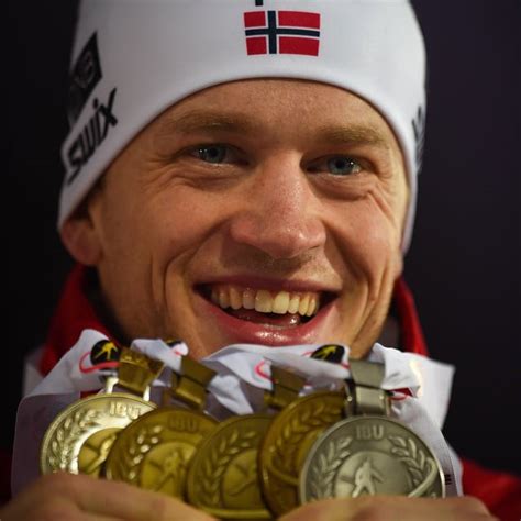 He is one of the brightest, fastest rising stars, an invaluable member of the norwegian biathlon team. Picture of Tarjei Boe