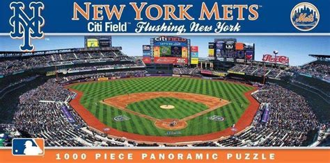 Major League Baseball Ballpark Puzzle New York Mets Major League