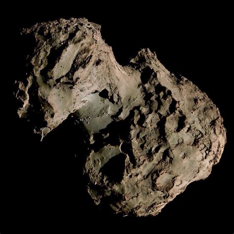 Comet 67pchuryumov Gerasimenko In Appx True Color This Image Was