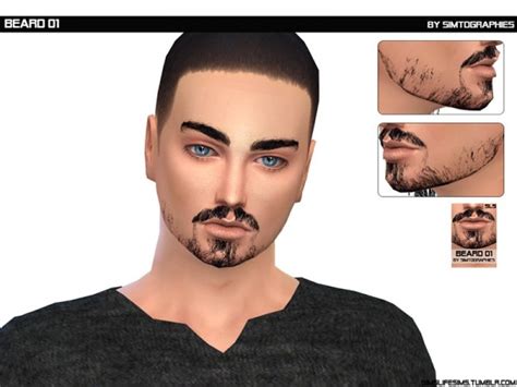 The Sims Resource Beard 01 By Simtographies • Sims 4 Downloads