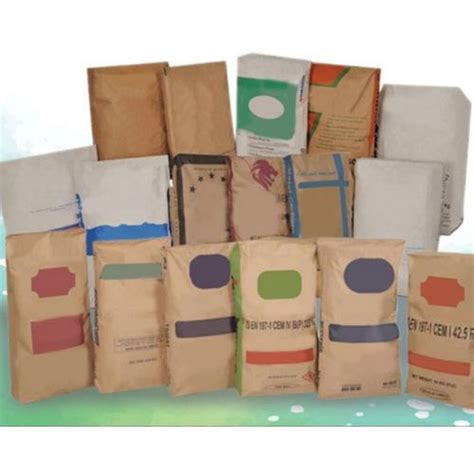 Brown Industrial Paper Bag For Packaging Capacity 10kg At Best Price
