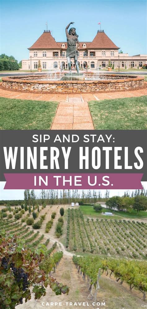Sip And Stay At These Incredible Winery Hotels In The United States In