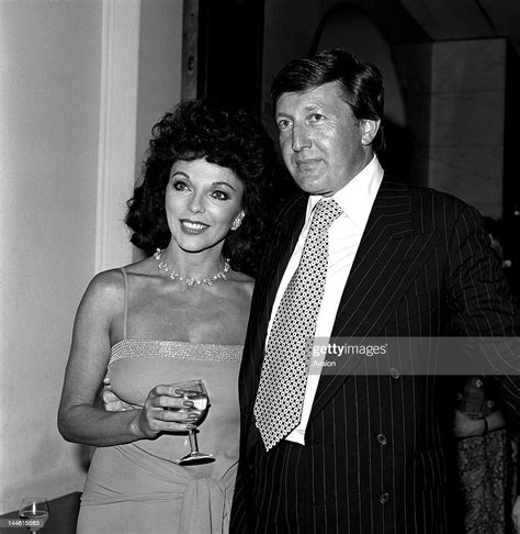 Actress Joan Collins With Her Husband Film Producer Ron Kass News