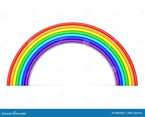 Rainbow Side View Stock Illustration Illustration Of Color 66802361