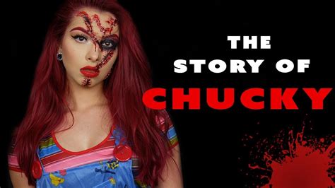 Sexy Chucky Halloween Makeup Look The Story Of Chucky Youtube