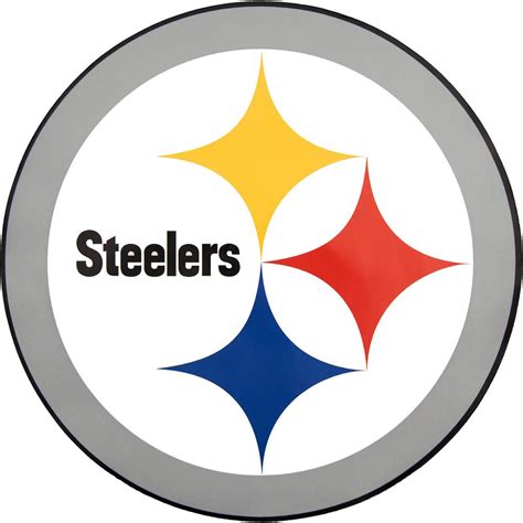 Applied Icon NFL Pittsburgh Steelers Outdoor Logo Graphic- Large 
