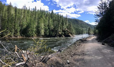 Hiking Along The Clearwater River Before They Grow Up