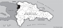 Figura 1 | Mapa da localização da cidade de Dajabón na província de...