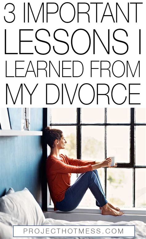 advice from a divorcee 3 important lessons she learned from her experience with going through
