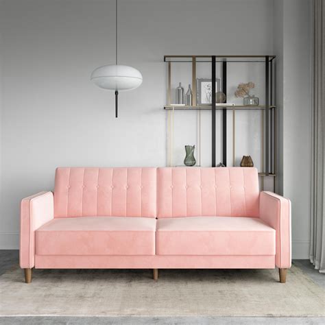 Free 2 Day Shipping Buy Dhp Pin Tufted Transitional Sofa Bed