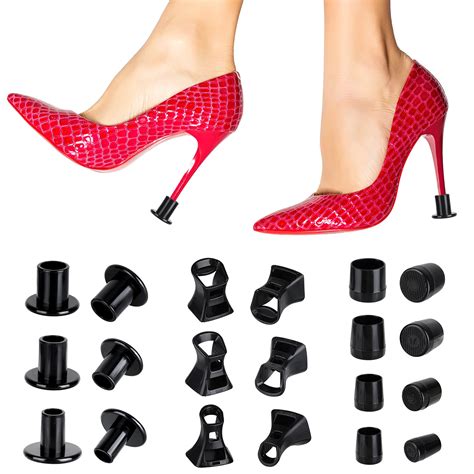Buy Ootsr 10 Pairs Black High Heel Protectors For High Heel Shoes Women Shoes Heels Savers