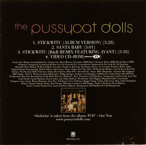Promo Import Retail Cd Singles And Albums Pussycat Dolls Stickwitu