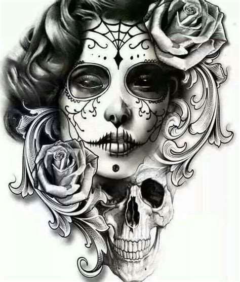 We did not find results for: Dia de los Muertos | Skull girl tattoo, Sugar skull ...