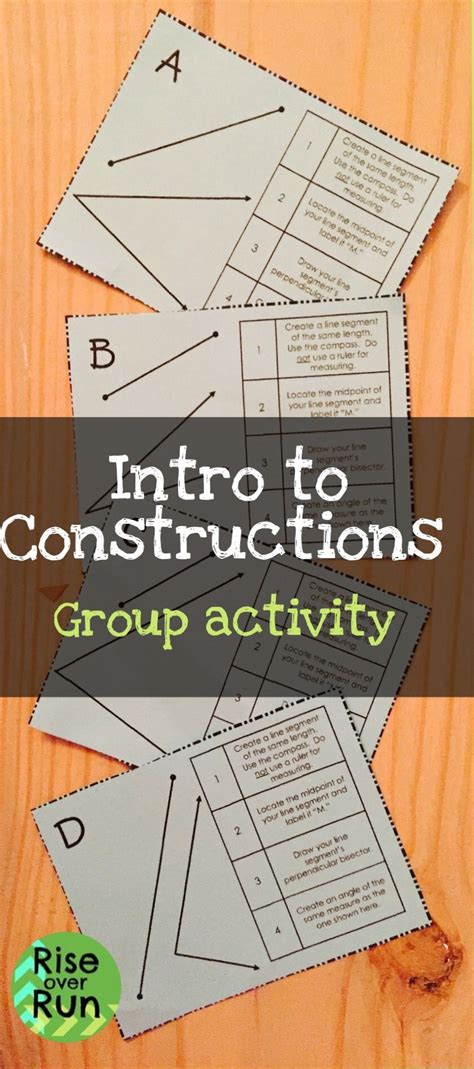 Geometry Construction Practice Worksheet