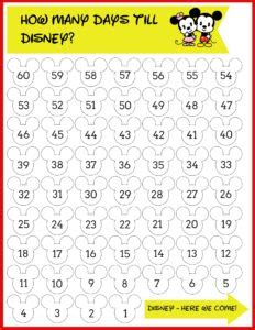 Disney mickey mouse and friends. Disney Planning Printables - Mickey Chatter