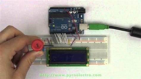 16x2 Lcd Arduino Interface Youtube