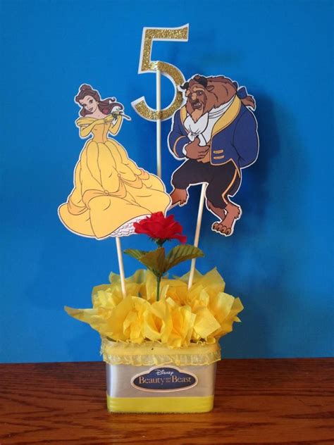 Beauty And The Beast Party Beauty And The Beast Centerpieces Etsy