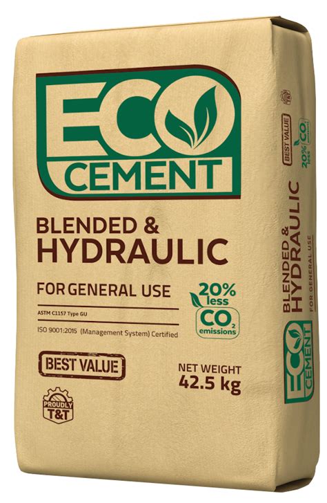 ECO Cement, 42.5 Kg [TCL] | Americas Marketing Company Limited (AMCOL