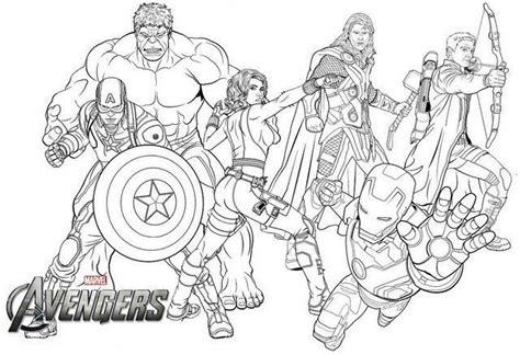 Download this fun captain america coloring page. Avengers Infinity War Avengers Endgame Coloring Pages in ...