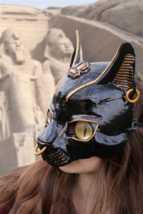 Made To Order Bastet Bast Foam Mask Egypt Egyptian Goddess Etsy