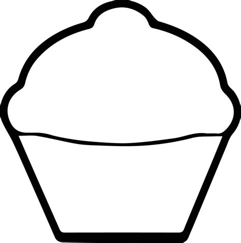 Cupcake Colouring Template 40 Cupcake Coloring Pages Customize Pdf