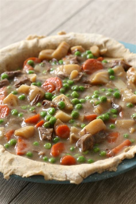 The perfect way to use up all the leftovers from holiday feasts. Leftover Roast Beef Pot Pie - Chocolate With Grace