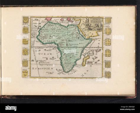 Map Of Africa 1700 Amazon Com Historic 1700 Map A New Correct Map Of