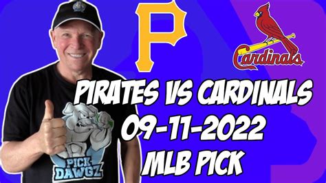 Pittsburgh Pirates Vs St Louis Cardinals 91122 Mlb Free Pick Free