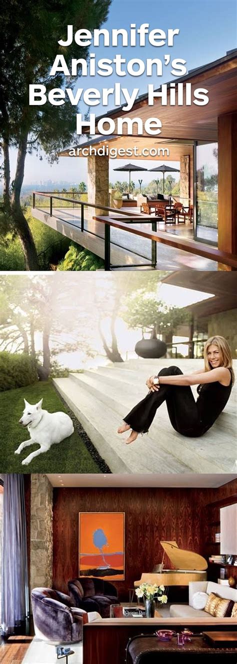inside jennifer aniston s house in beverly hills celebrity houses architectural digest