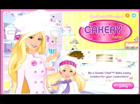 Play barbie cake deco free games. Barbie Online Games Barbie Cakery Bakery Game - YouTube