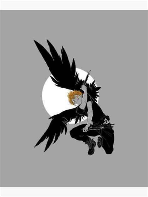 Crow Wings Devil Hinata Wings Haikyuu For Otakus Shoyo Karasuno Art
