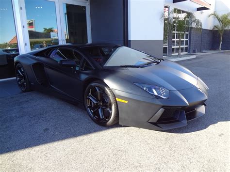 Matte Black Lamborghini Aventador Sold Was It Kanyes