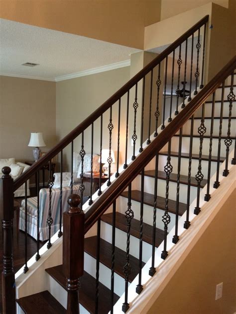 Wrought Iron Stair Railings For Creating Awesome Looking Interior Homesfeed