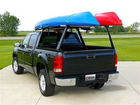 Access® Original Roll Up Cover And Adarac™ Truck Bed Rack Combo Kayak