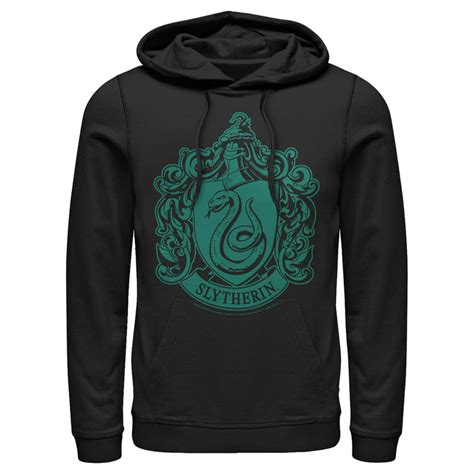 Harry Potter Mens Harry Potter Slytherin House Crest Pull Over