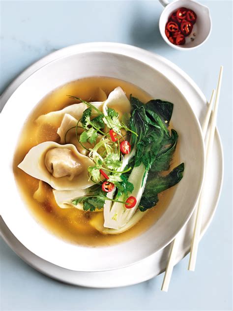In a large bowl, combine the chicken, carrots and water chestnuts. This chicken wonton soup is the perfect warming dish for ...