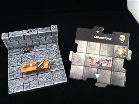 3 D Tiles For Dungeon And Dragons Castle Of Ravenloft Board Game