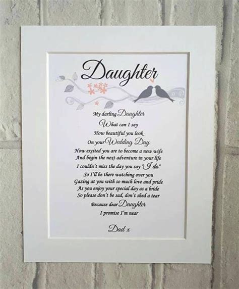 Maybe you would like to learn more about one of these? Memorial gift from Father of the Bride to his Daughter on ...