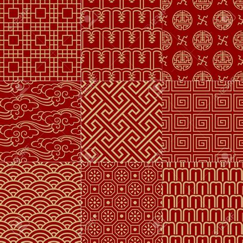 Chinese Auspicious Pattern Chinese Patterns Japanese Patterns