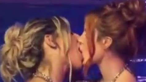 Bella Thorne Kisses Porn Star Abella Danger In Steamy Shake It Video