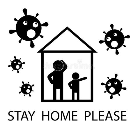 Please Stay At Home Keep Healthy And Help Others Quarantine