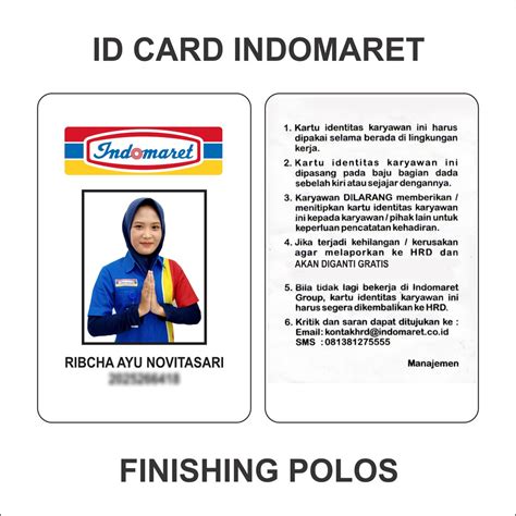 Maybe you would like to learn more about one of these? ID CARD INDOMARET, ALFAMART DAN ID CARD KARYAWAN SERTA ...