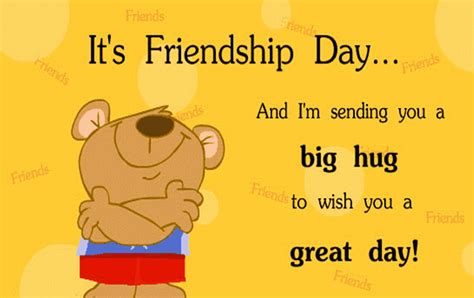 Friendship day was originally founded by hallmark in 1919. Happy Friendship Day 2014 Cute Wishes ~ Charming ...